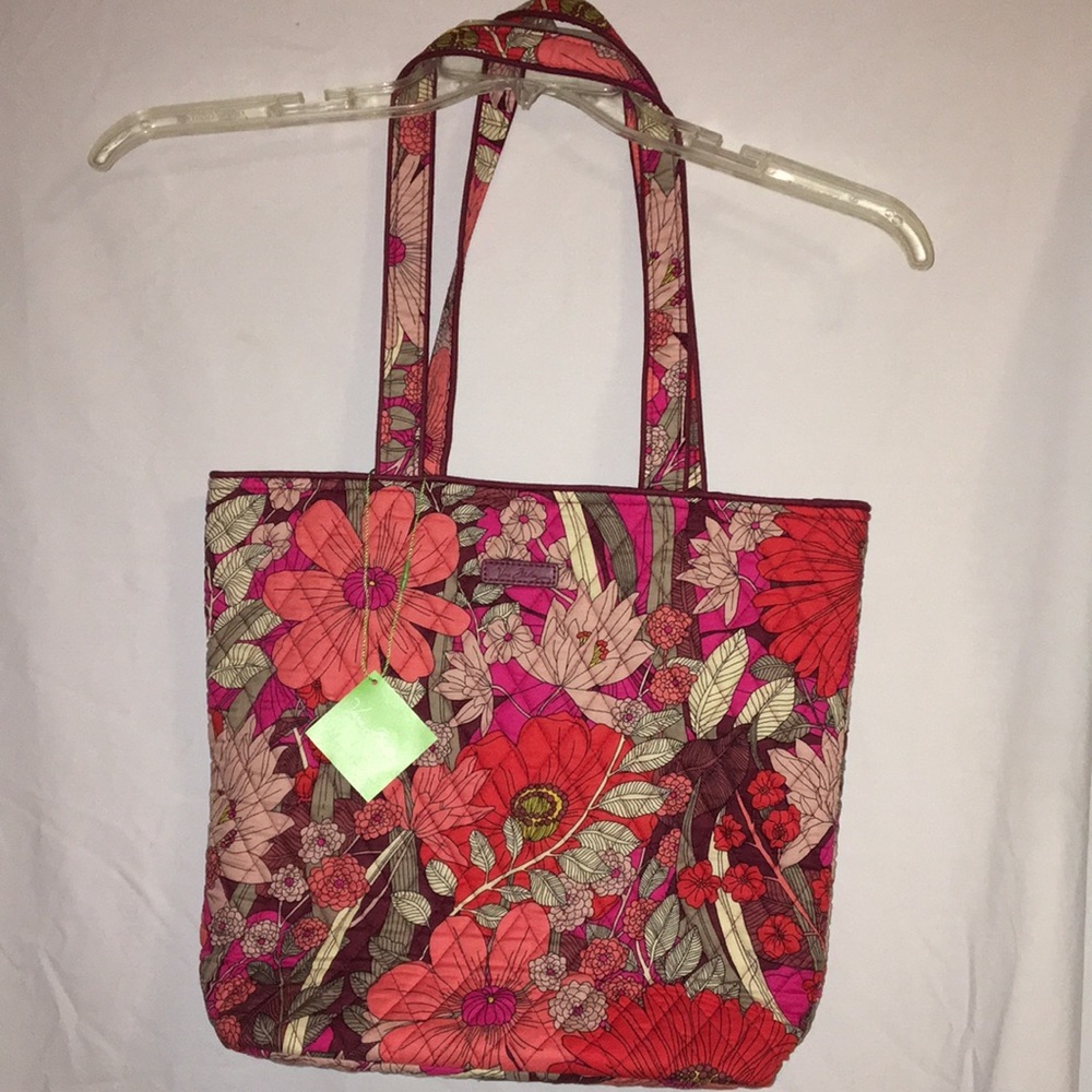 Vera Bradley Cotton Quilted Tote